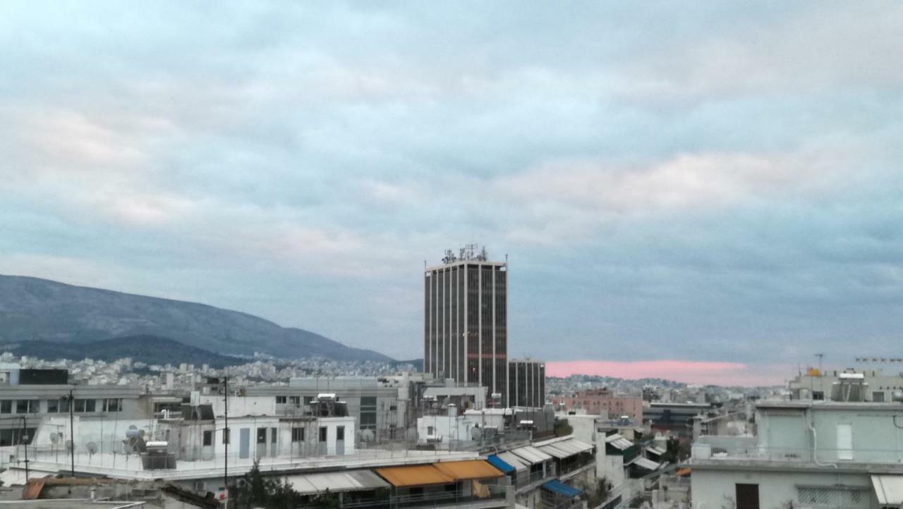 Central 6Th Floor Studio Near Metro & View&200Mbps 아테네 외부 사진